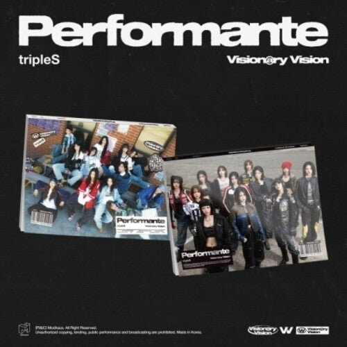 Triples - Visionary Vision - incl. Unit Polaroid Photocard, 72pg Booklet, Sticker, Photo Print, Double Class Objekt, Visual Card + Poster (CD)