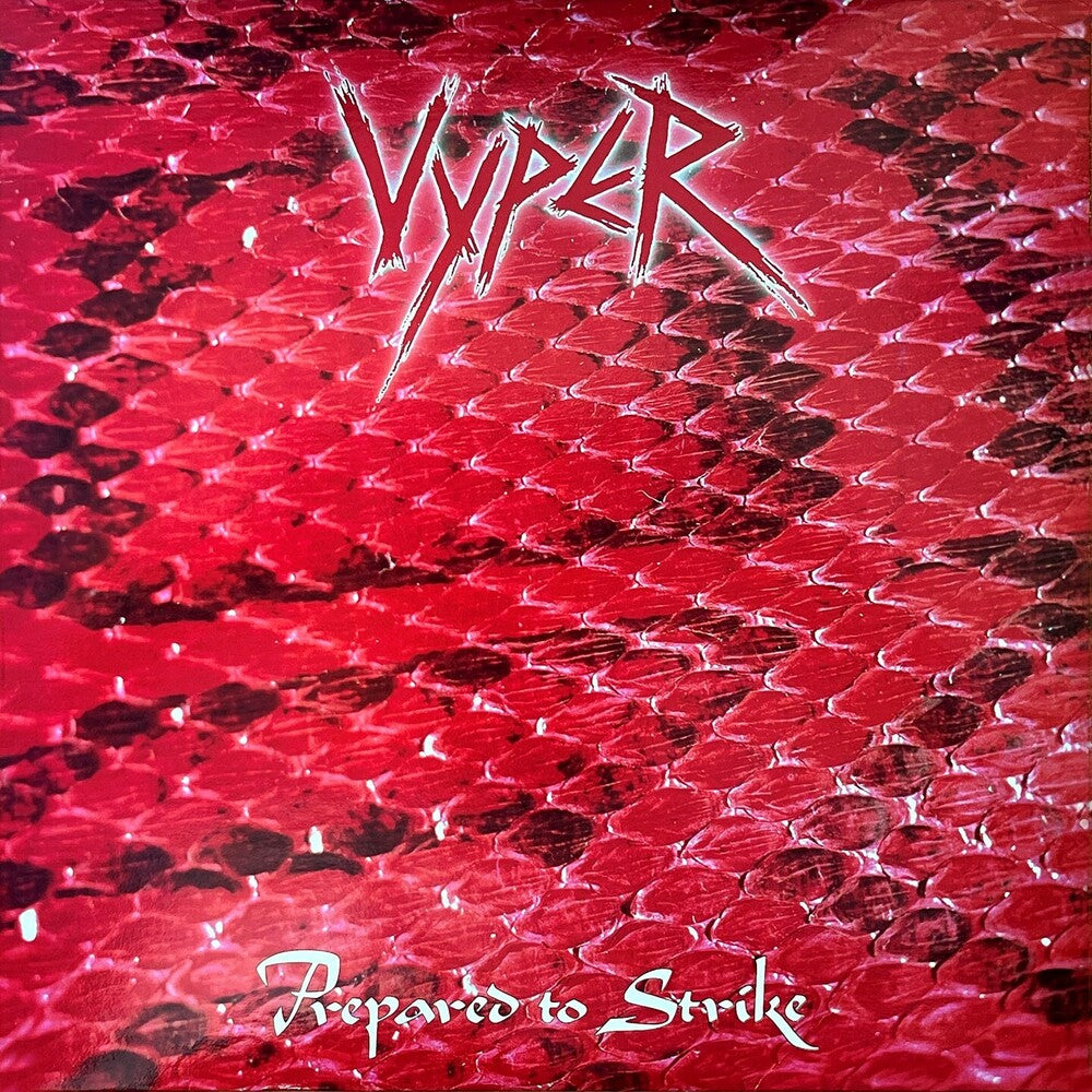 the album cover for Vyper - Prepared To Strike (Uk)