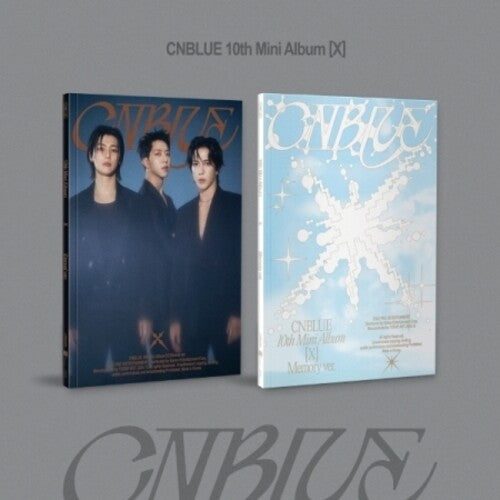 CNBLUE - X - incluye fotolibro de 64 páginas, pegatina, foto de carné, tarjeta fotográfica individual, póster plegado + 2 tarjetas fotográficas para selfis (CD)