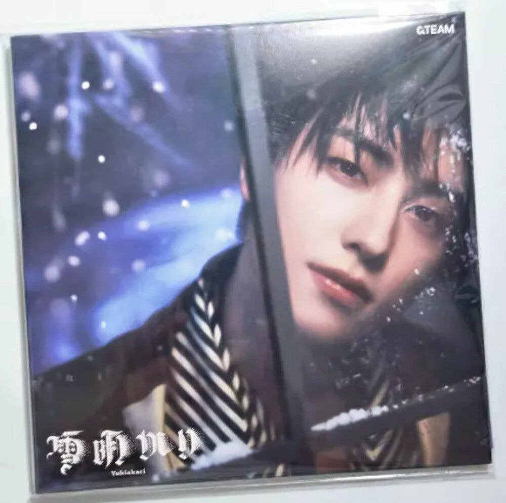 the album cover for &TEAM - Yukiakari - Taki Version (Jpn)