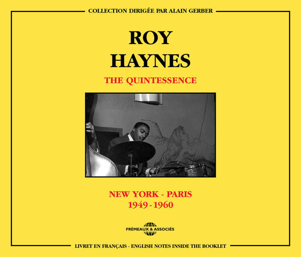 the album cover for Roy Haynes - Quintessence New York-Paris 1949-1960