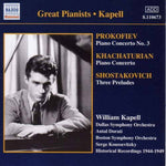 the album cover for Kapell - Piano Concerto No. 3 in C Major*Op