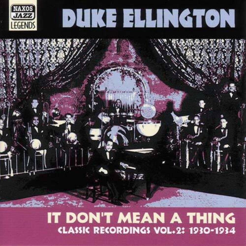 the album cover for Duke Ellington - Vol. 2-It Don't Mean A Thing [Import]