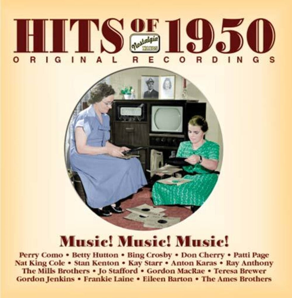 the album cover for Hits Of 1950 - Hits Of 1950 [Import]