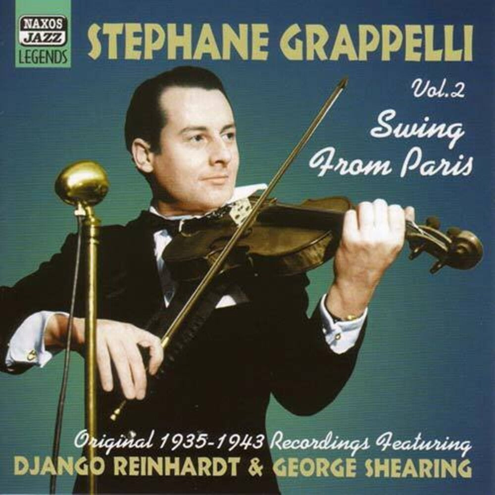 the album cover for Stephane Grappelli - Vol. 2-Swing From Paris [Import]