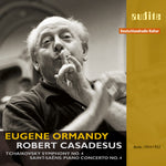 the album cover for Tchaikovsky / Saint-Saens / Casadesus / Ormandy - Symphony No. 4