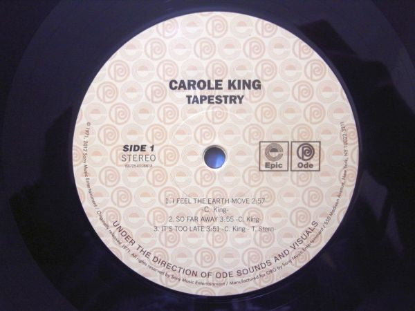 Carole King : Tapestry (2x12", Album, Ltd, Num, RE, RM, 180)