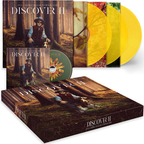 Zucchero - Discover II - Ltd Numbered Deluxe 3LP+CD Box - Transparent Yellow Vinyl (Vinyl)
