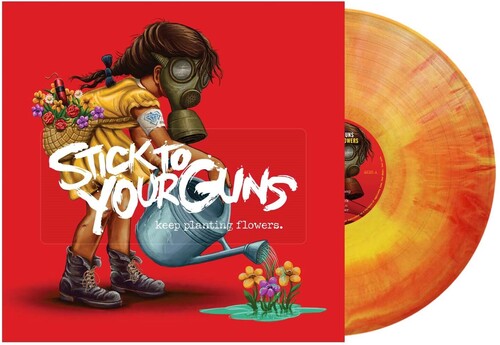 Stick to Your Guns - Keep Planting Flowers - Red & Yellow Galaxy (Vinyl)