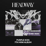 Purple Kiss - Headway - incl. 96pg Photobook, Envelope, 2 Stickers, Postcard, Unit Bookmark, Polaroid, Lyrics Poster + 2 Photocards (CD)