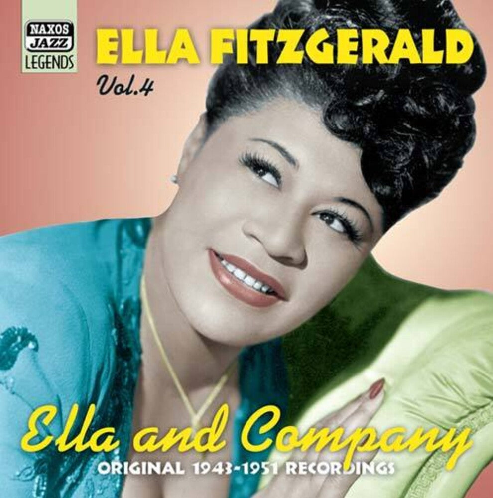 the album cover for Ella Fitzgerald - Vol. 4-Ella & Company