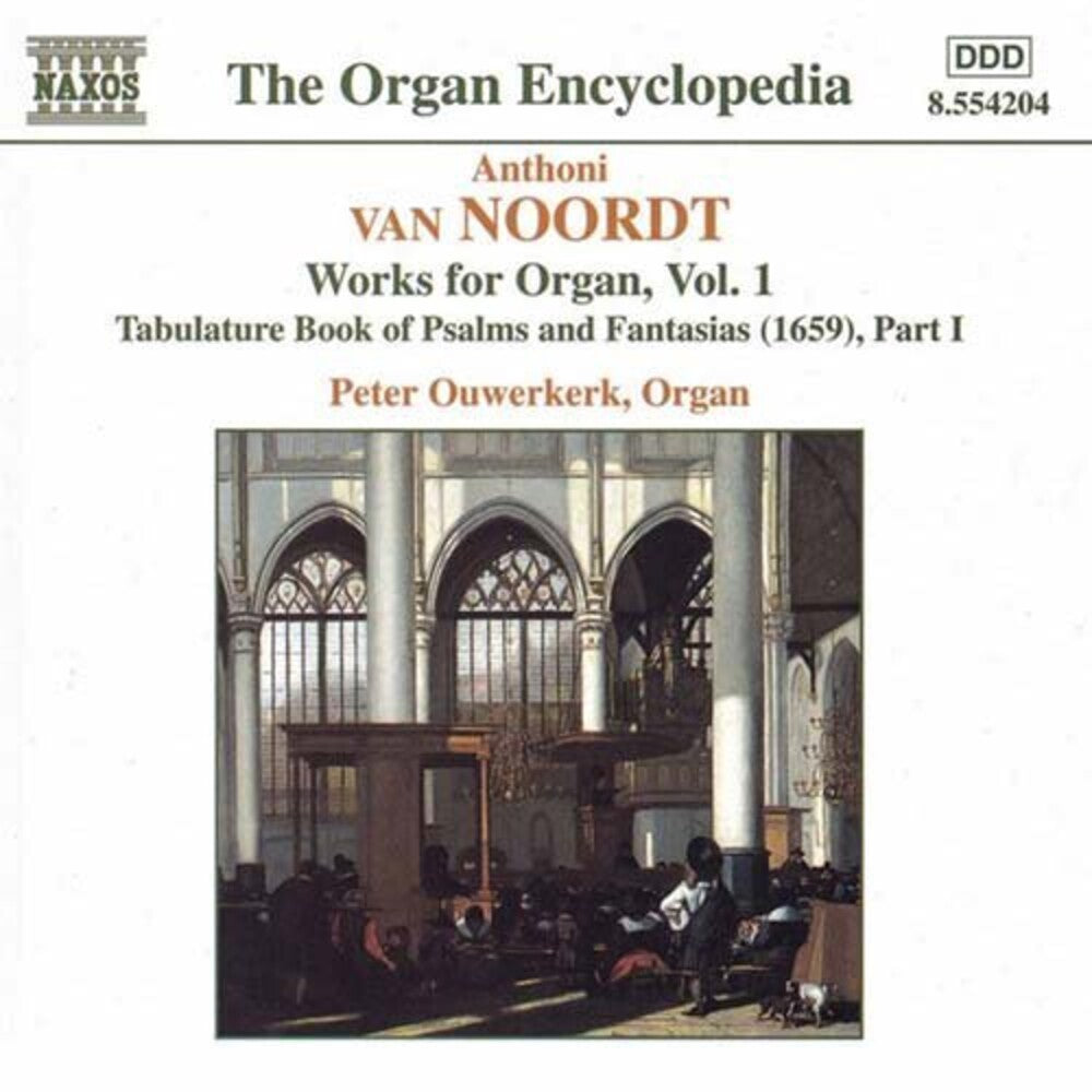 the album cover for A Noordt .V. - Organ Works-Vol. 1