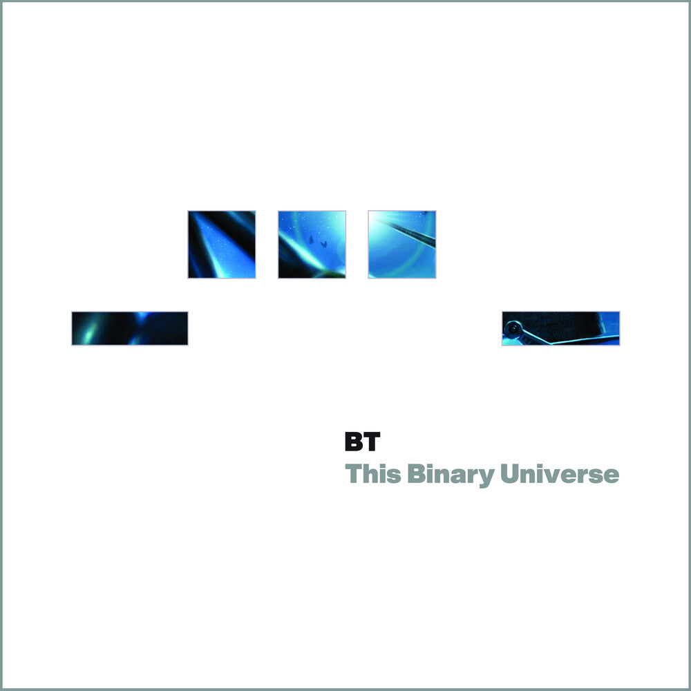 the album cover for BT - This Binary Universe
