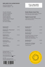 Berliner Philharmoniker - Mahler: Symphonies Nos. 1-10 (17 LP) (Vinyl)