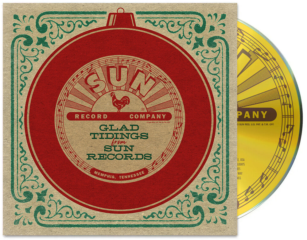 the album cover for Glad Tidings From Sun Records / Various - Glad Tidings From Sun Records / Various