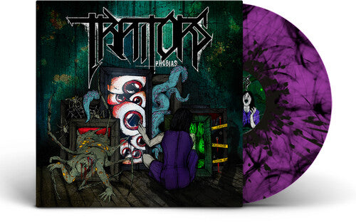 Traitors - Phobias - Purple/Black (Vinyl)