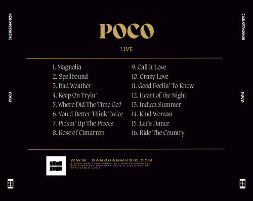 Poco - Poco - LIVE! (CD)