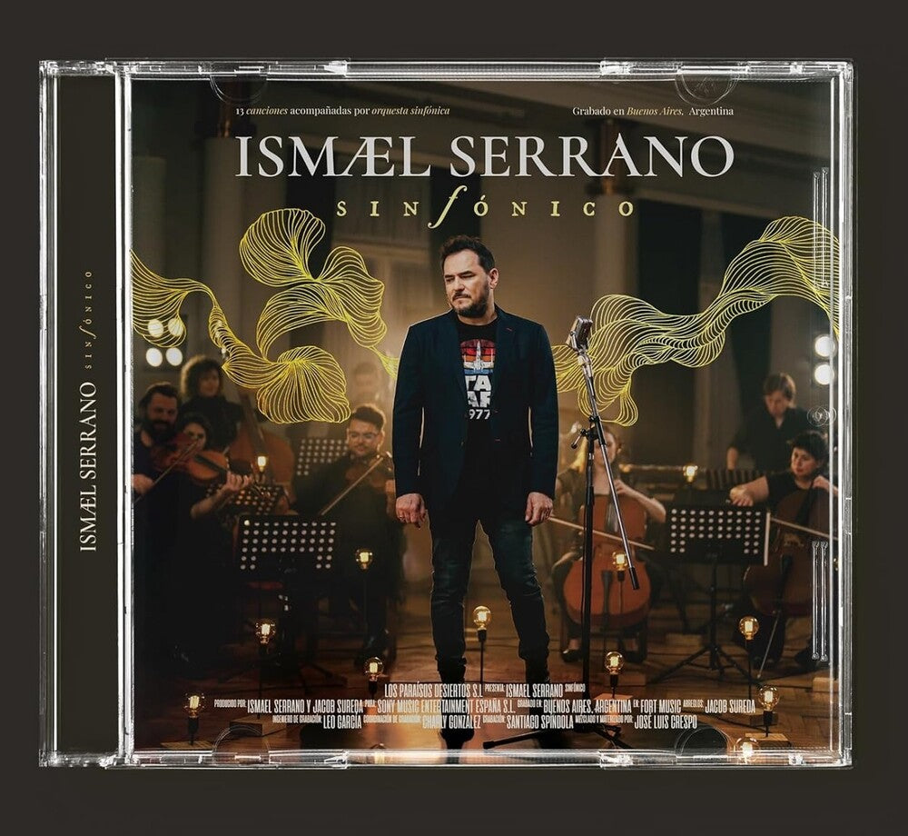 the album cover for Ismael Serrano - Ismael Serrano: Sinfonico (Spa)