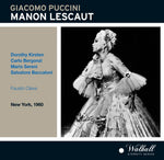 the album cover for G Puccini - Manon Lescaut