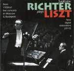 the album cover for F Liszt - Richter Plays Liszt (Ger)