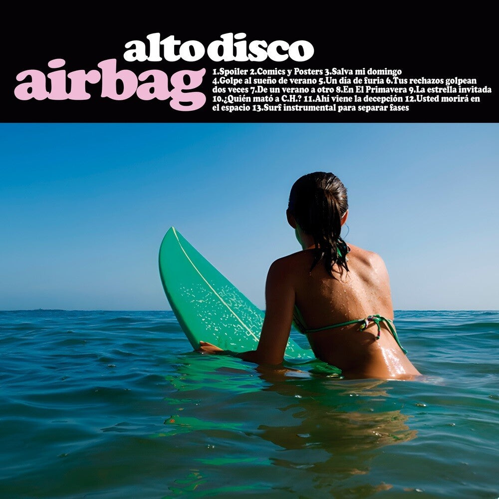 the album cover for Airbag - Alto Disco (Nuevas Mezclas De Carlos Hernandez 2024)