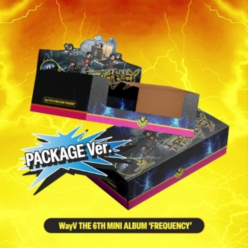 the album cover for Wayv - Frequency - Package Version (Phob) (Phot) (Asia)