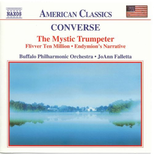 the album cover for Joann Falletta - Mystic Trumpeter / Flivver Ten Million