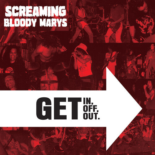 Bloody Marys Gritones - ¡Entra, sal, sal! - Vinilo transparente