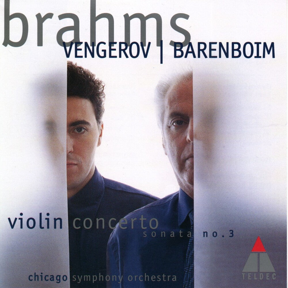 the album cover for J. BRAHMS - Violin Concerto In D Major / Sonata No 3 D Minor