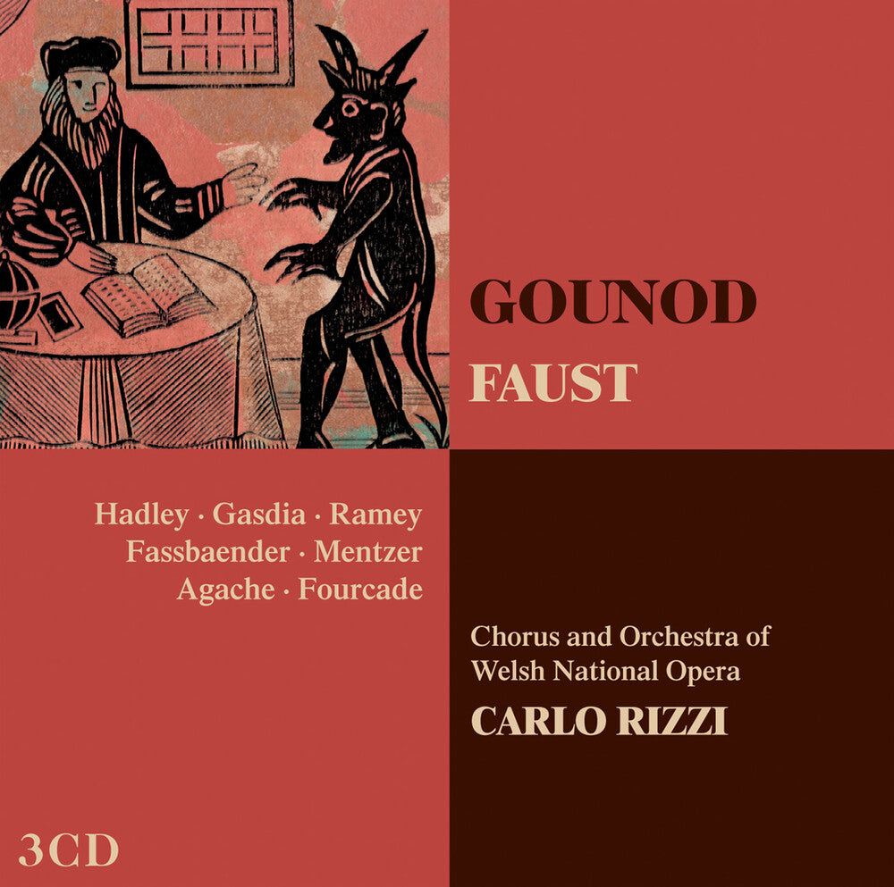 the album cover for C. GOUNOD - Faust