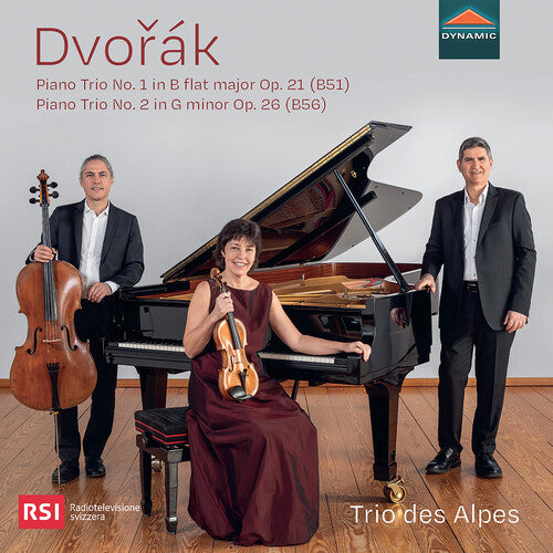 Trio Des Alpes - Dvorak: Piano Trio No. 1 in B flat major, Op. 21 (B51); Piano Trio No. 2 in G minor, Op. 26 (B56) (CD)