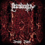 the album cover for Necrowretch - Bestial Rites