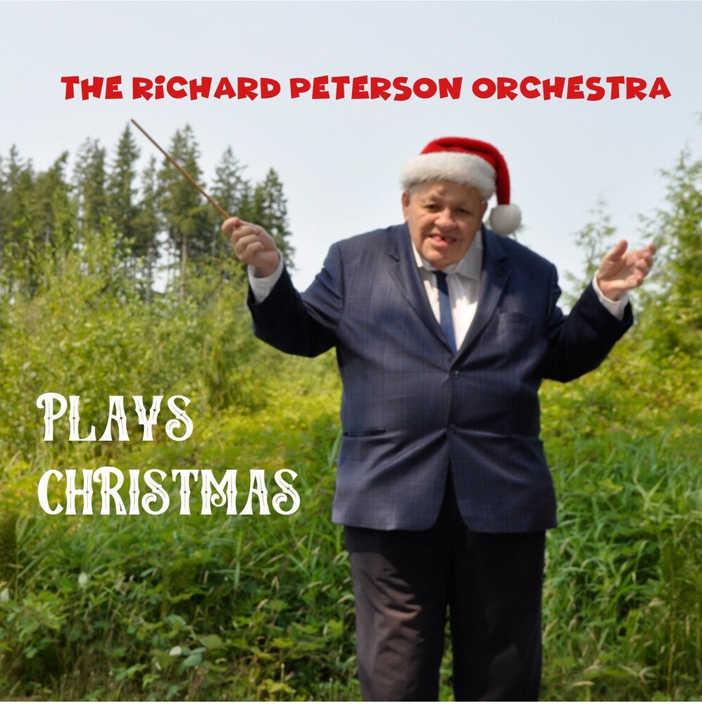the album cover for Richard Petterson Orchestra - Plays Christmas