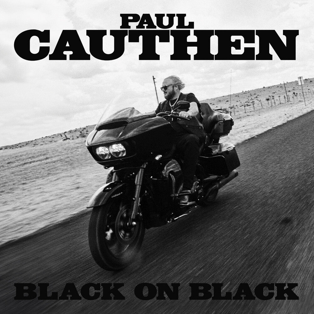 the album cover for Paul Cauthen - Black On Black (Mod)