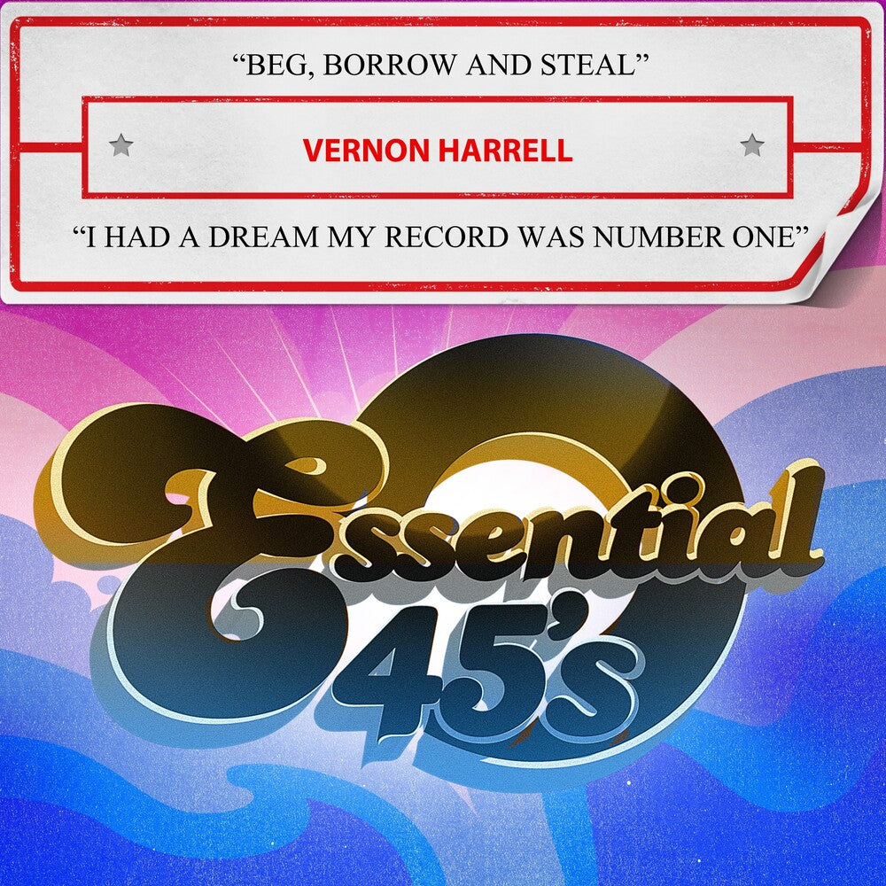 the album cover for Vernon Harrell - Beg, Borrow And Steal / I Had A Dream My Record