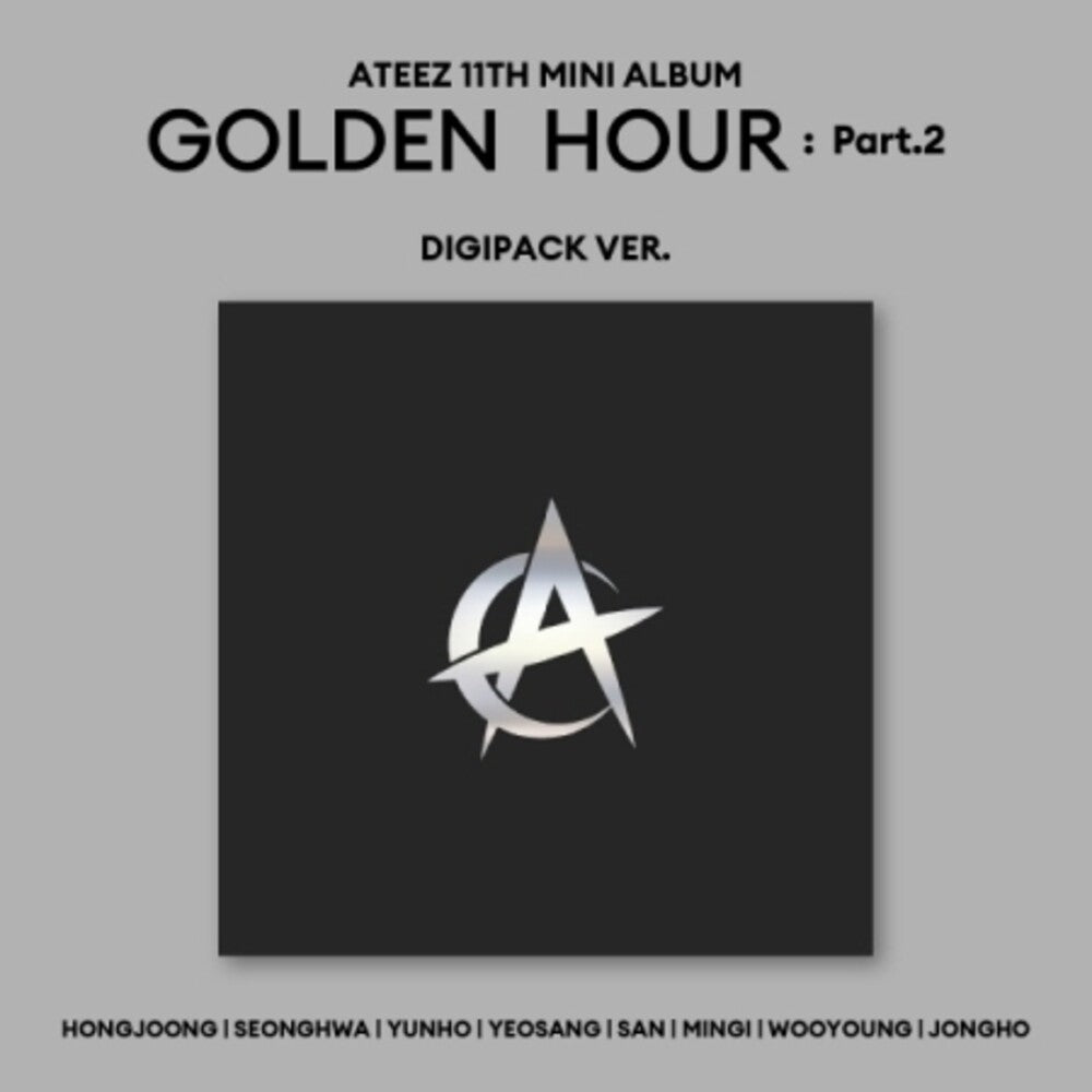 the album cover for Ateez - Golden Hour: Part. 2 - Digipack - Random Cover