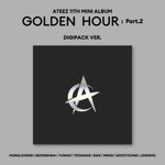 the album cover for Ateez - Golden Hour: Part. 2 - Digipack - Random Cover