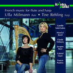 the album cover for Ulla Miilmann & Tine Rehling - French Music for Flute & Harp