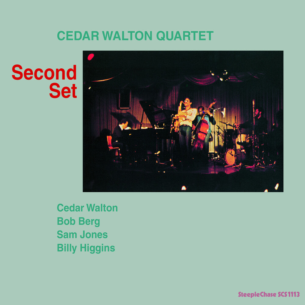 the album cover for Cedar Walton - Second Set-180 Gram (Spa) [180 Gram]