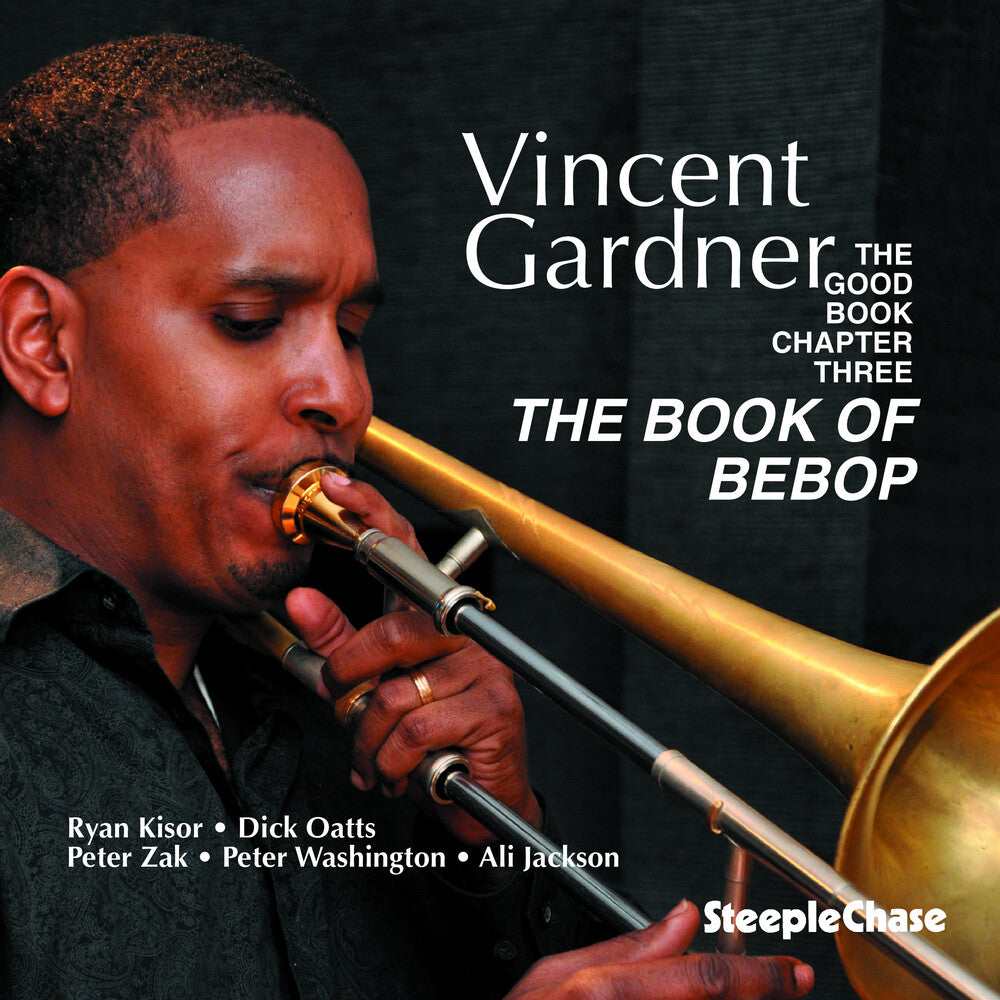 the album cover for Vincent Gardner - Book Of Bebop [Import]