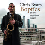 the album cover for Chris Byars - Boptics (Uk)