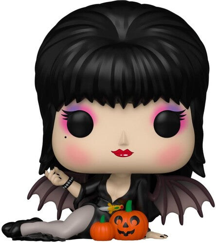 Funko POP! Icons: Elvira, Mistress of the Dark: Elvira With Pumpkins (Merch)
