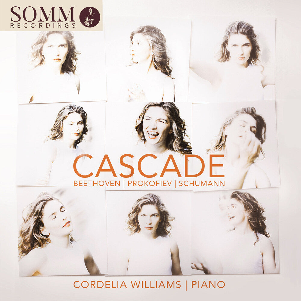 the album cover for L Beethoven .V. / Prokofiev / Williams - Cascade