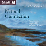 the album cover for Bartok / Debussy / Mccawley - Natural Connection - Piano Music Inspired By The