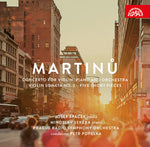 the album cover for Martinu / Sekera / Prague Radio Symphony Orchestra - Concerto For Violin & Piano Violin Sonata No. 3