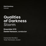 the album cover for Tonnesen / Ensemble Syd / Nordica - Qualities Of Darkness