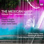 the album cover for Angulo / Rodriguez / Paulus - Mexican Harp Vol. 1 - Concertos & Solos
