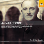 the album cover for Cooke / Bridge Quartet - Complete String Quartets Vol. 1