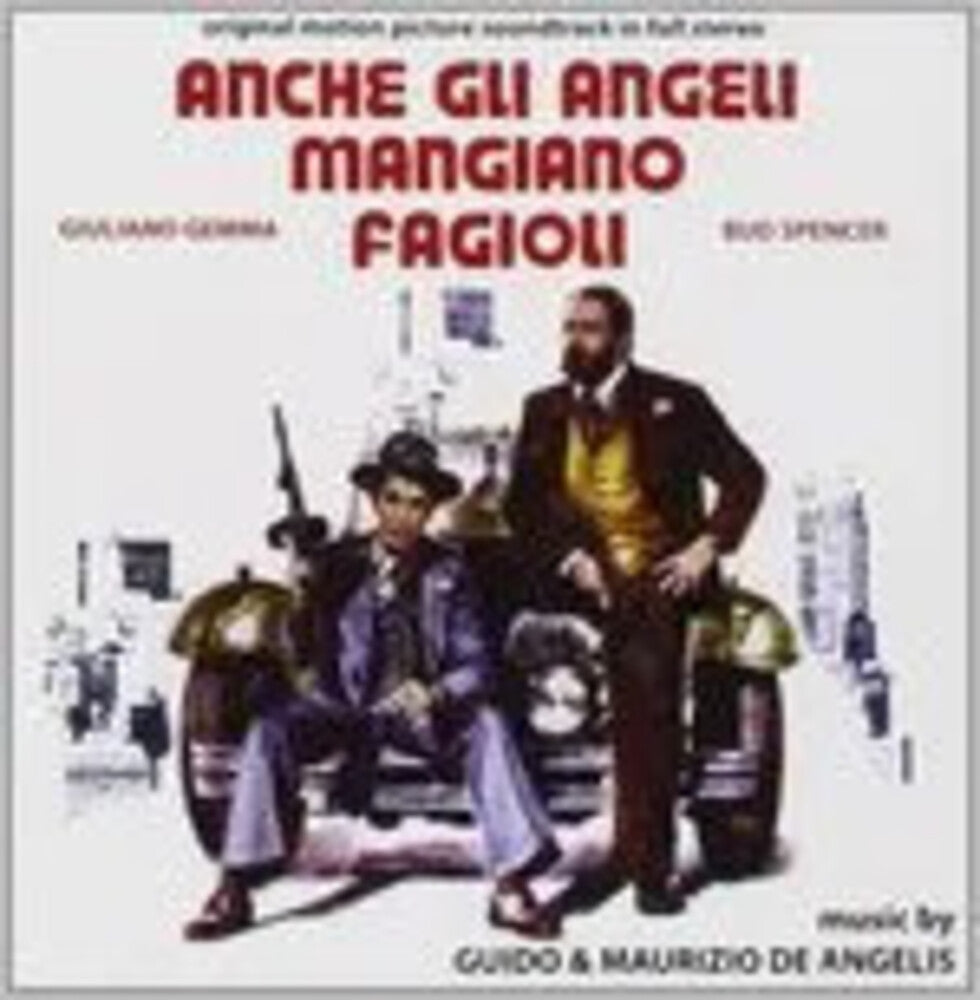 the album cover for De Guido Angelis/ De Angelis,Maurizio (Colv) - Anche Gli Angeli Mangiano Fagioli - O.S.T. [Colored Vinyl]