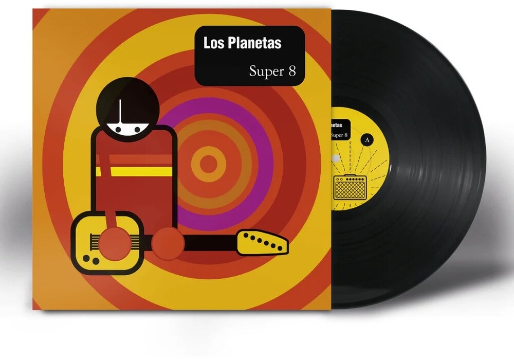 the album cover for Los Planetas - Super 8 (Spa)